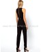 Jumpsuit With Chic Racer Detail